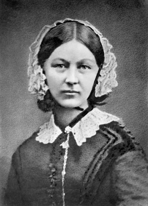 Original photograph of Florence Nightingale, 1858